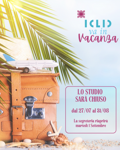 Buone vacanze da ICLID!