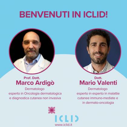 Benvenuto al Prof. Marco Ardigò e al Dottor Mario Valenti!